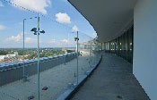 healthcare facility Cleveland Clinic construction rooftop plaza exteriors