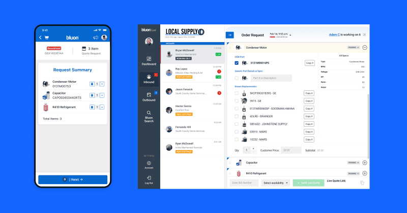 Bluon, Inc. Launches BluonSearch HVAC Database