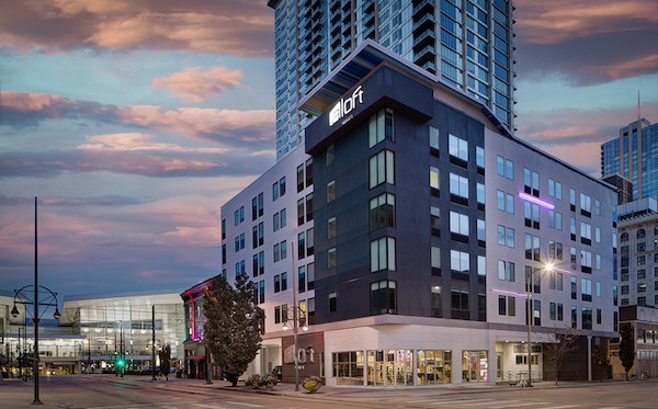 Aloft Denver Downtown Hotel Renovation